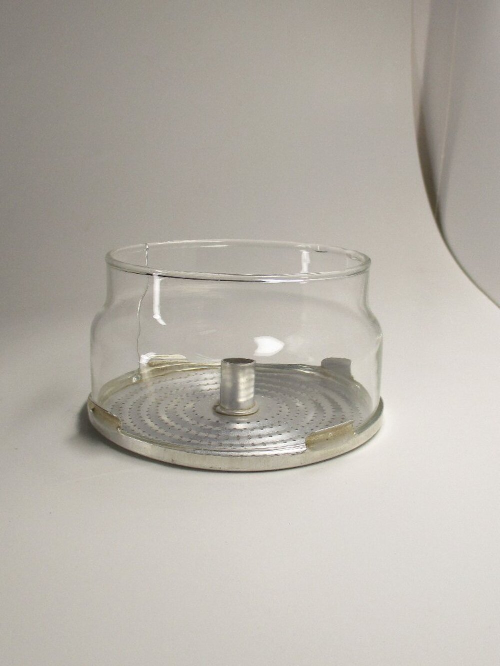 Vintage Pyrex 4 Cup Percolator Coffee Pot Basket & Bottom Strainer